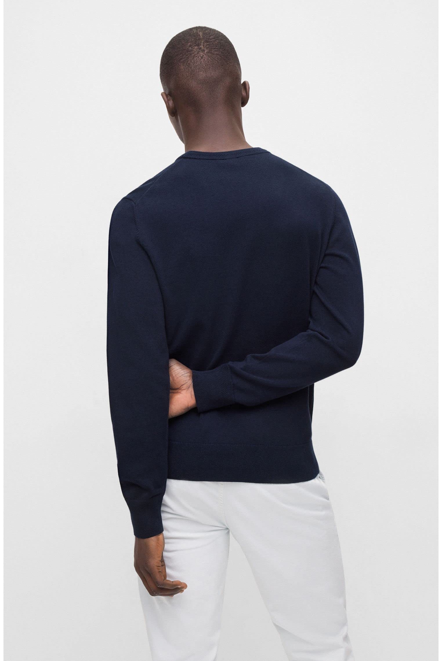 BOSS Herren Amotore Knitted-Sweater