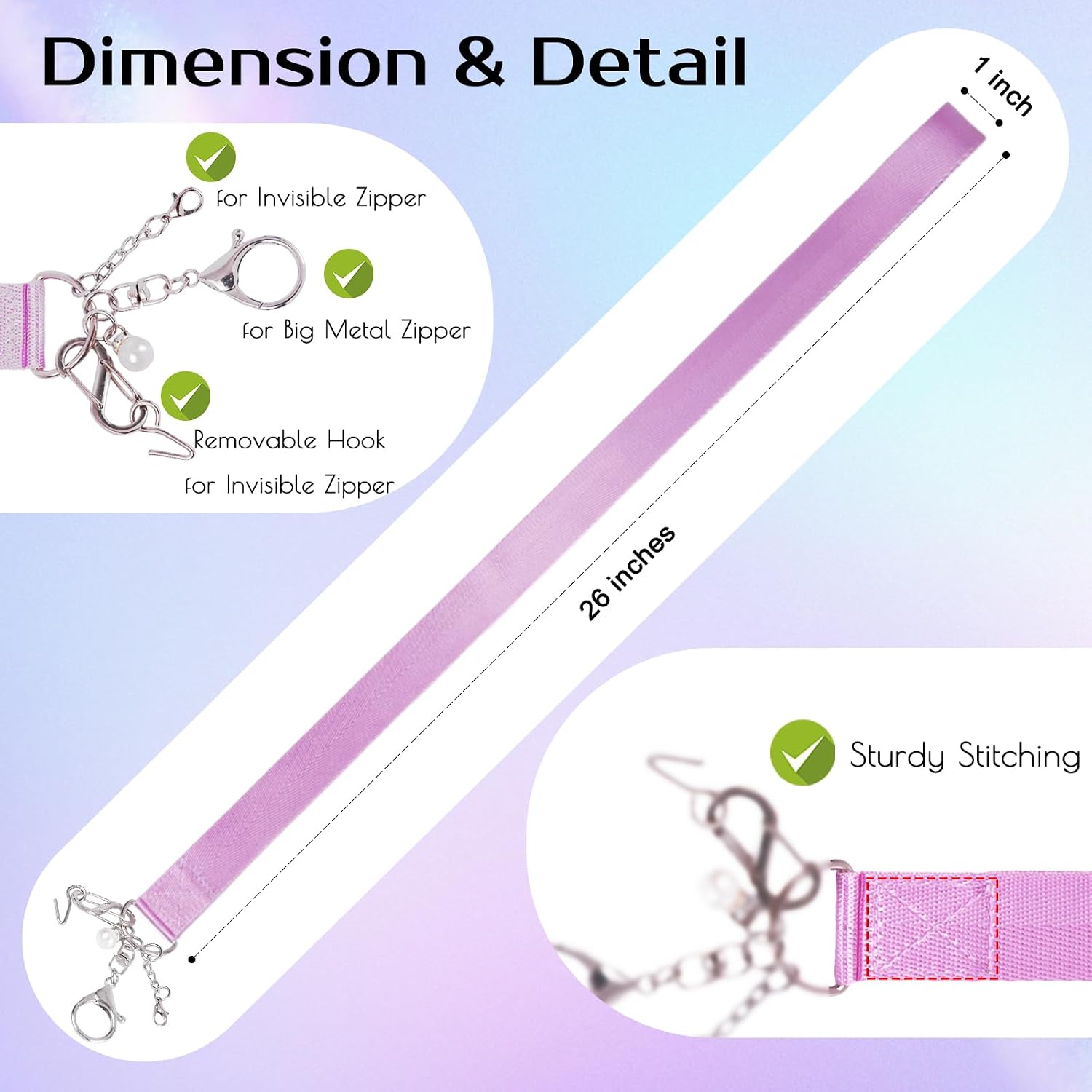 Zipper Puller Helper for Dresses and Bracelet Helper Tool Set | Dress zipper helper tool reaches back zippers and helps fasten bracelets for women, seniors, and travelers, easy to use