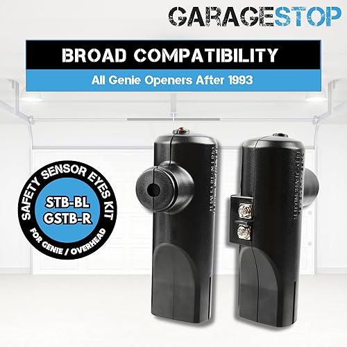 Miniatura 5 de Garage Stop Ojos de sensor de seguridad para Genie STB-B GSTB-R GSTB-BX 37220R