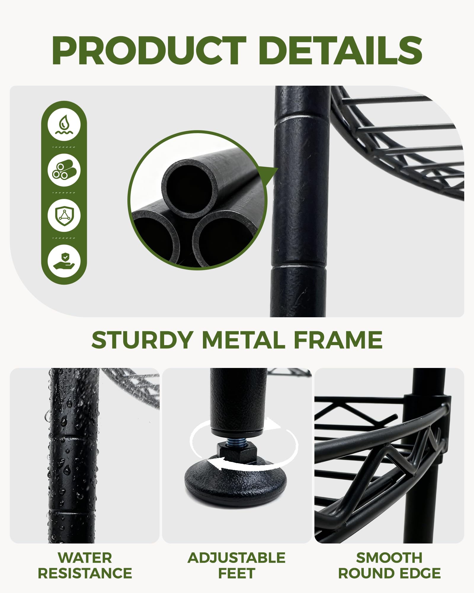 Bamworld T23ZJ5T - Supporto per piante