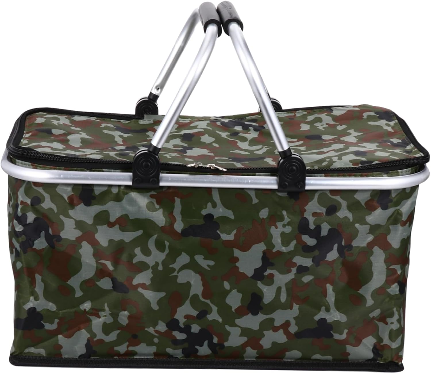 Insulated Picnic Basket Oxford Cloth Lunch Tote Bag Outdoor Picnic Thermal Box