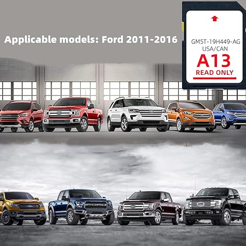 Miniatura 4 de Tarjeta de navegación Ford A13 SD 2022 GM5T-19H449-AG compatible con sistema de navegación FordLincoln SYNC2 Sync USACanada Maps