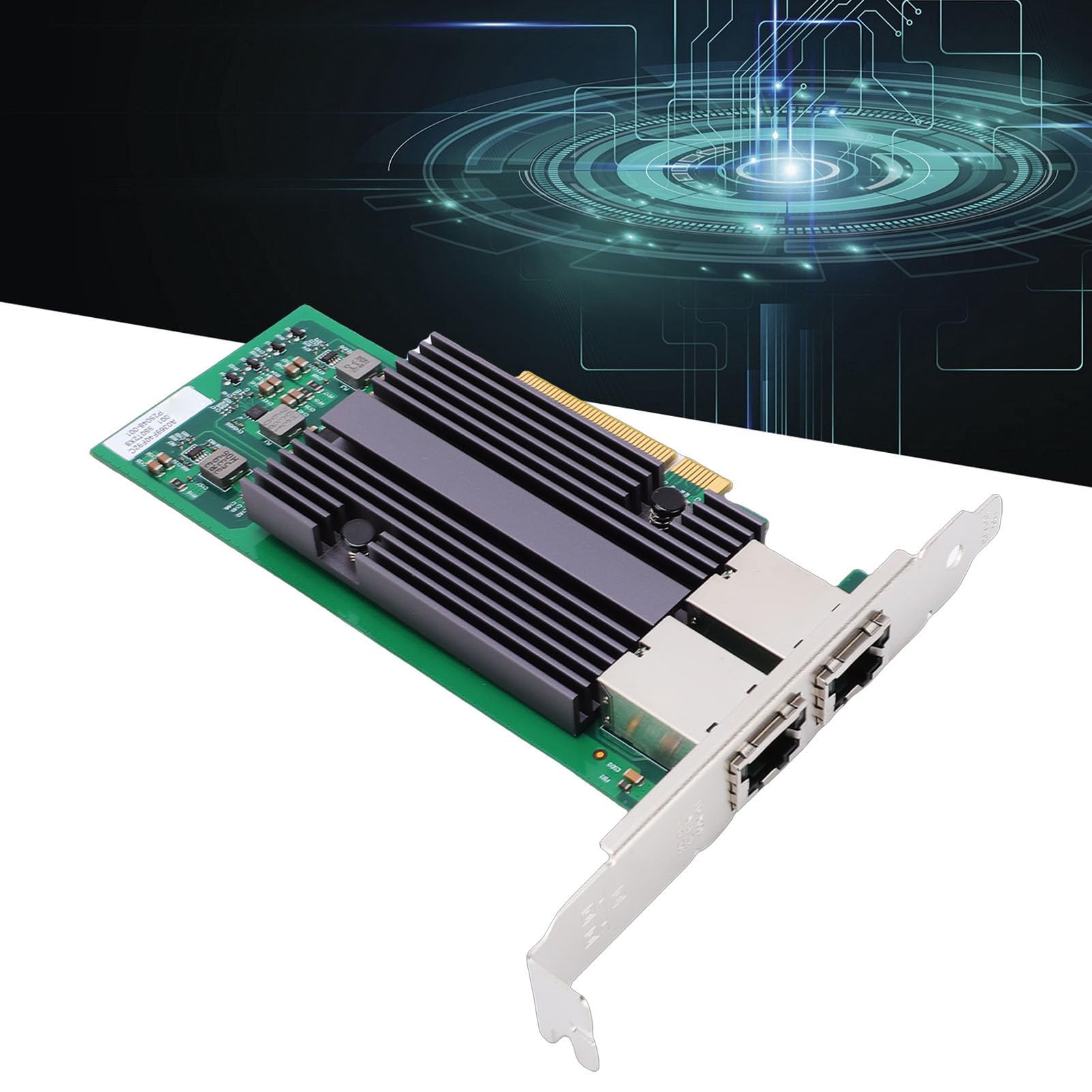 Karta Sieciowa 10 Gb, Server 2025 2022 2019 2016 2012 11 10 8 7 Obsługa, Karta Sieciowa PCIE X8 z Podwójnymi Portami RJ45, dla RHEL SLES FreeBSD