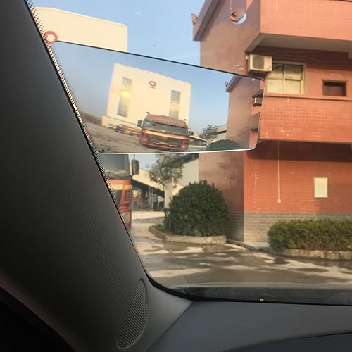 Espejo de punto ciego para coche, espejo auxiliar panorámico de punto ciego para los puntos ciegos en los lados izquierdo y derecho del parabrisas