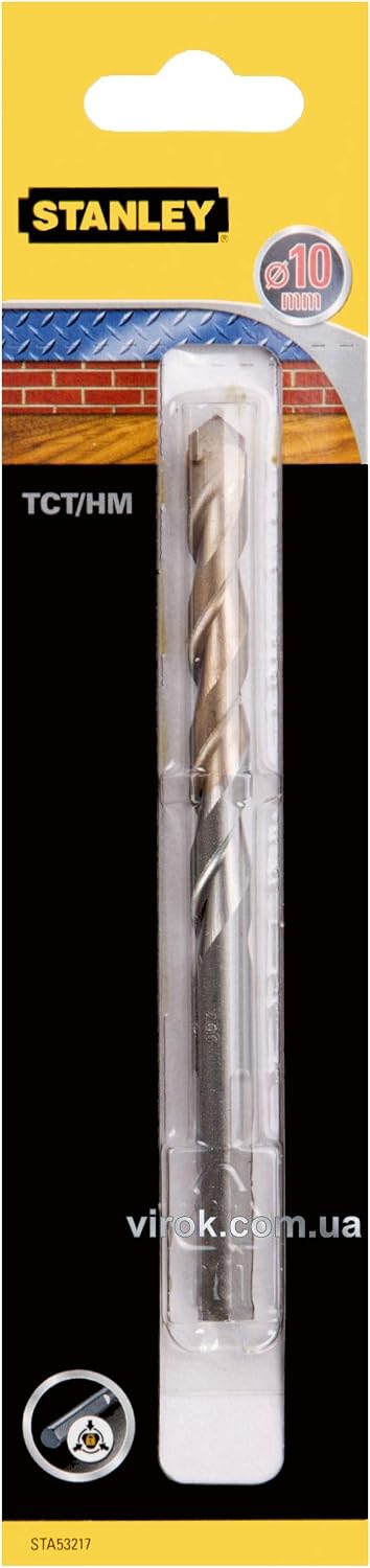 Stanley STA53217-QZ Drill Bit/Drill Bits (Drill, Masonry, Metal, Wood)