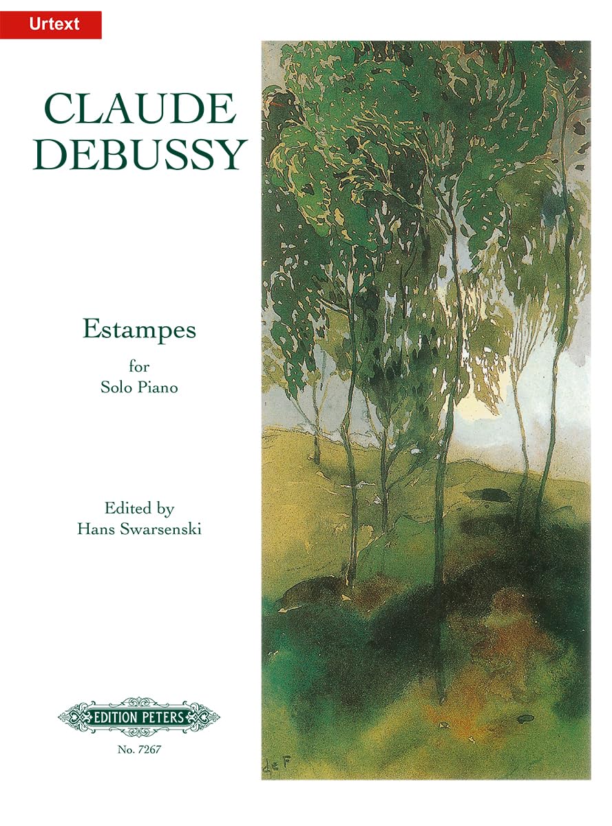 Debussy: Clair de Lune for Solo Piano (EP7251) (Edition Peters)
