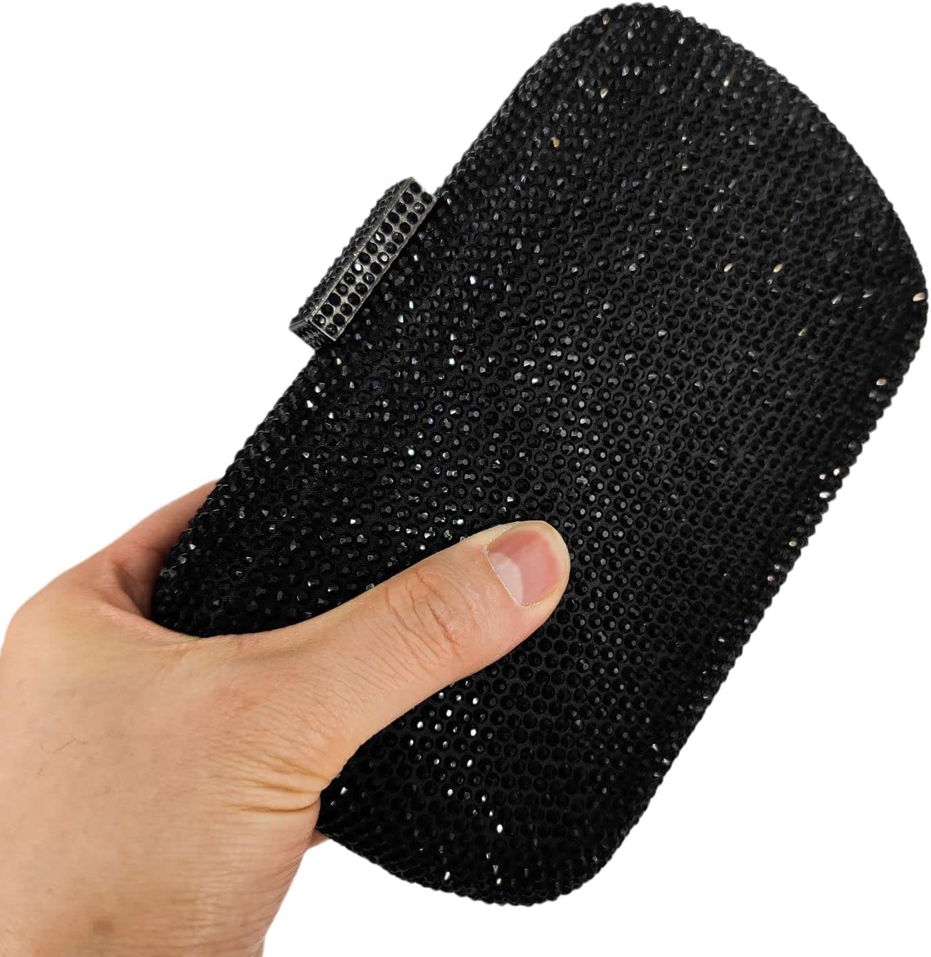 Boutique De FGG Mini Rhinestone Clutch Purse,Evening Bags and Clutches for Women Formal,Crystal Clutch Bag Wedding Handbags - Image 2