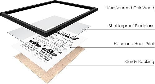 Miniatura 241 de HAUS AND HUES Decoración Divertida de Baño – Arte de Pared de Barba y Mullet, Letrero Humorístico de Baño, Impresión de Pared Divertida para Baño o