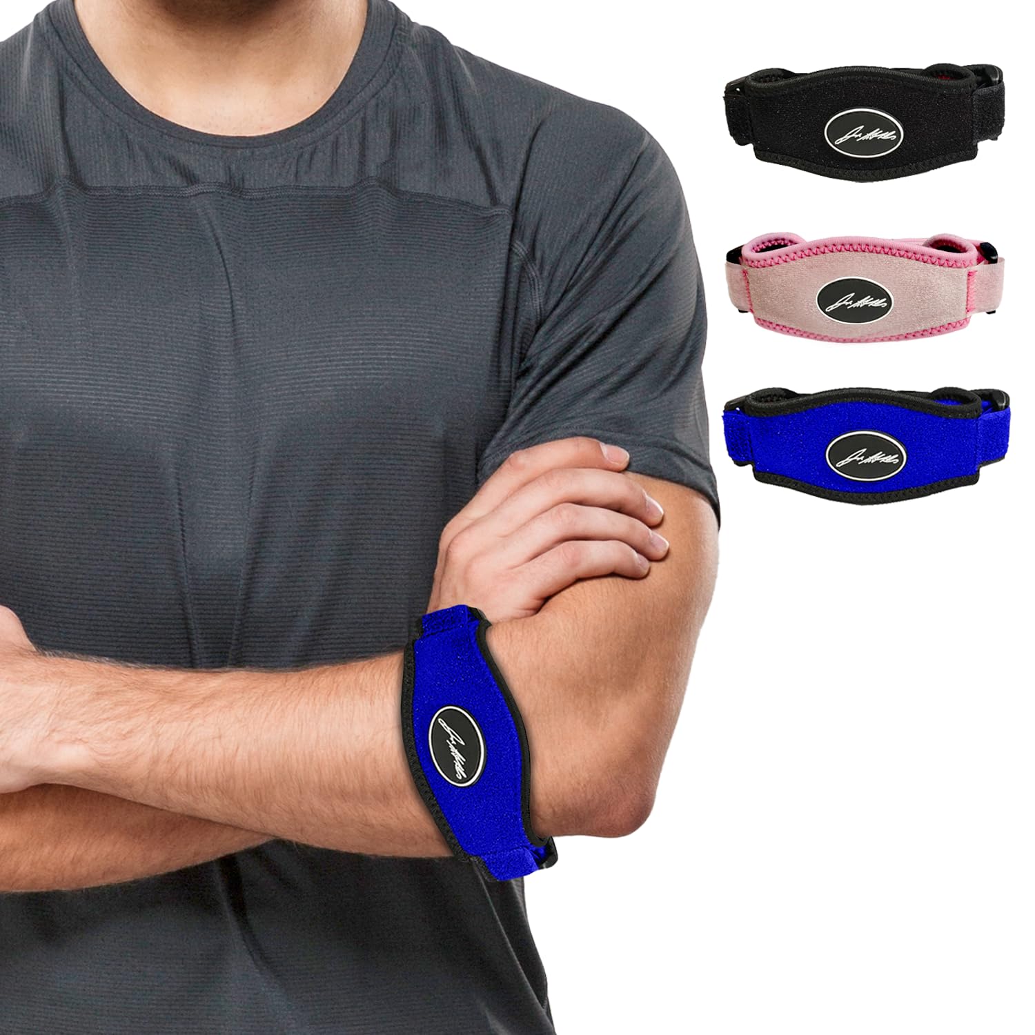 Winyoher Ellenbogenbandage Tennisarm - Einstellbare Manschette Für Sport & Alltag, Epicondylitis