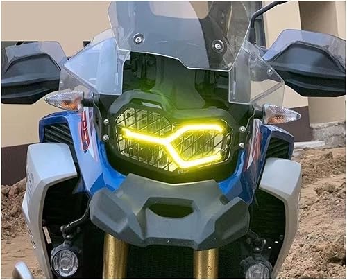 Miniatura 7 de LCCDZ - Protector de faros delanteros de motocicleta, rejilla compatible con BMW F850GS Adventure F750GS F750 GS 850 2018 2019 2020 2021 (color