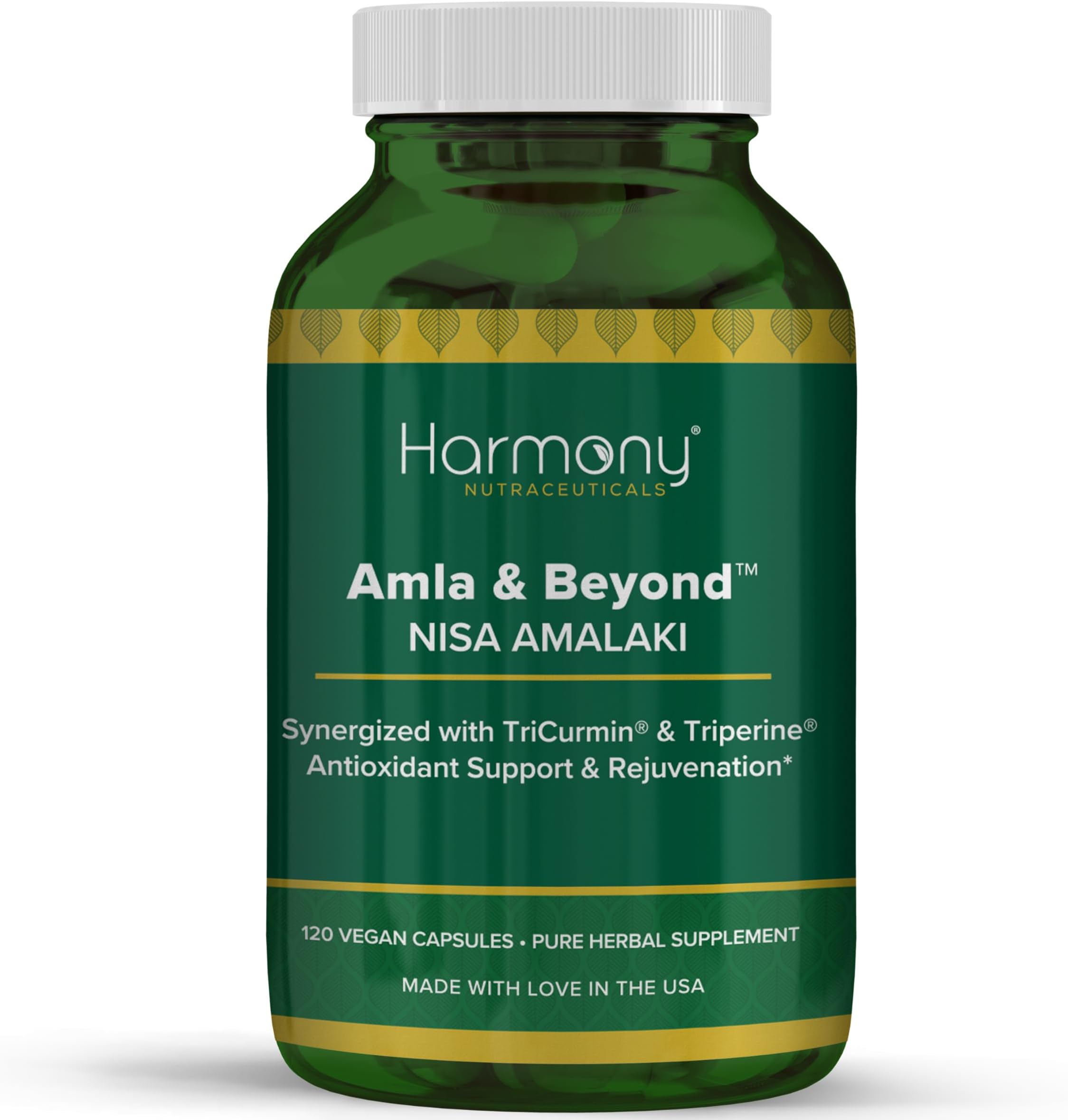 Harmony Nutraceuticals Amla & Beyond™ (Nisa Amalaki) Dr. Gumman's Clinical Grade Highest Potency Maximum Bioavailability