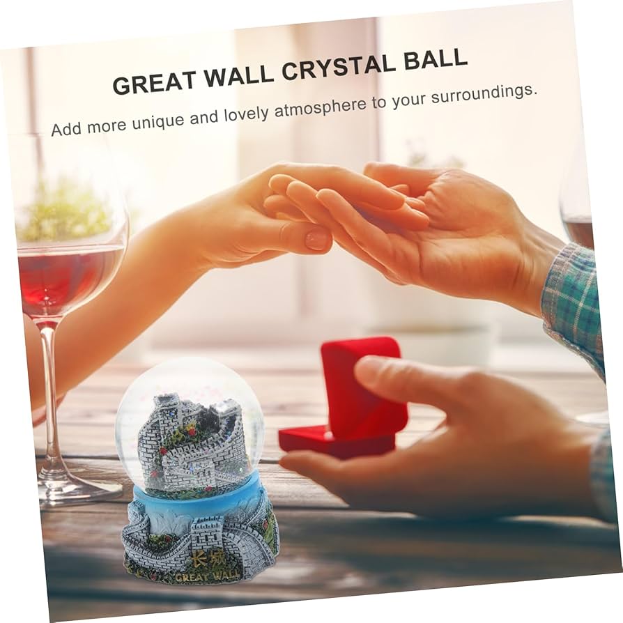 Amazon.co.jp: 1個 万里の長城クリスタル ボール クリスタル