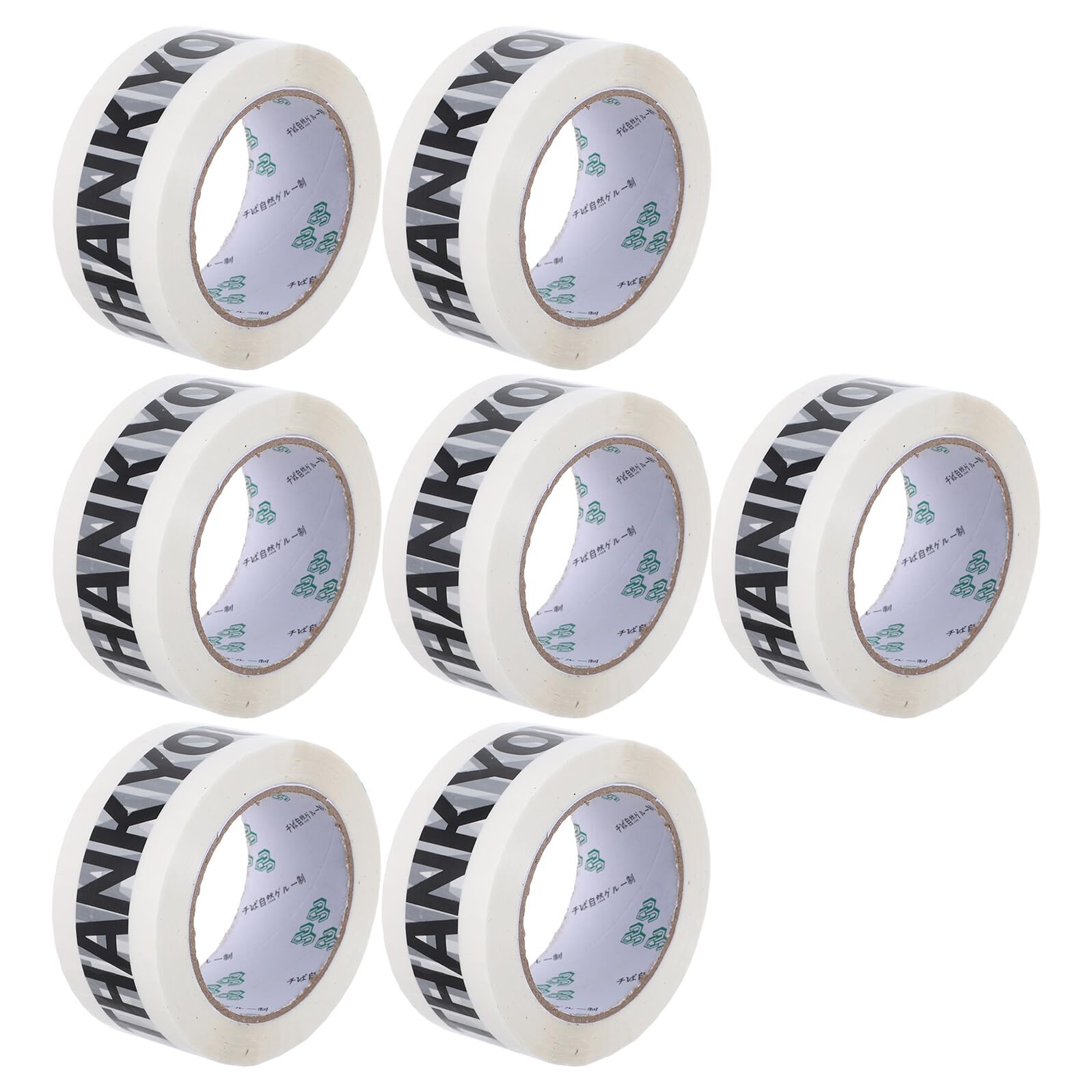 ULTECHNOVO 7rotoli Nastro Imballaggio Resistente Per Spedizioni Per Scatole Da Trasloco Sigillante Ad Alta Tenuta Per Protezione Da Polvere e Umidità