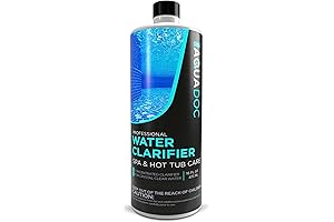 Spapure Clarifier for Hot Tub - Fast Acting Cloudy Water Treatment, 16oz