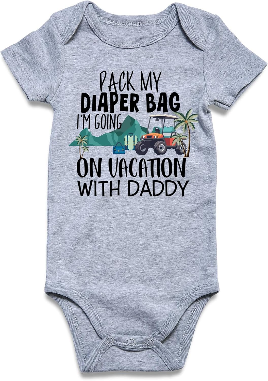 Baby Boys Girls Bodysuit Infant Funny Outfit Newborn Short Sleeve Romper Clothes Baby Jumpsuit 0-12 Months