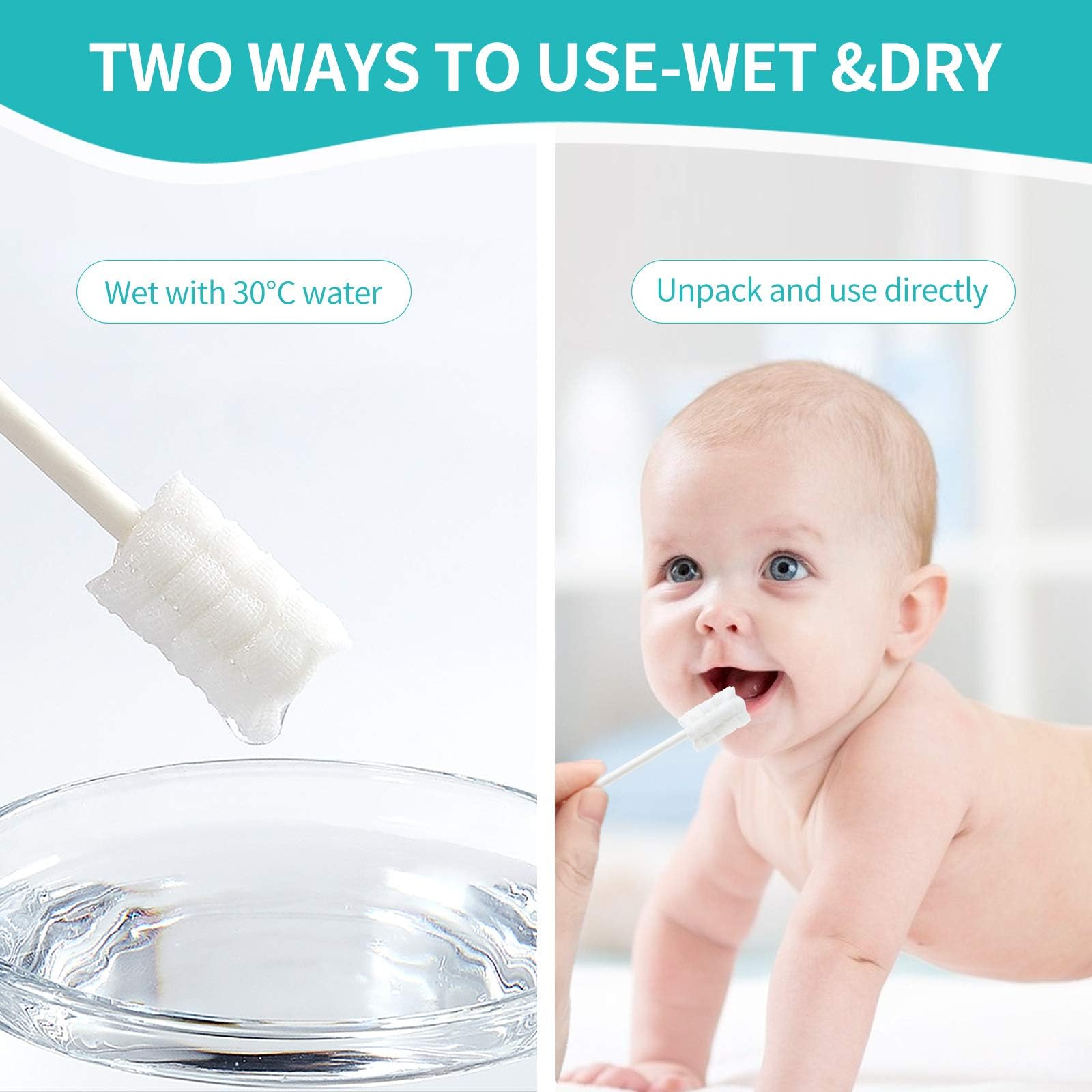 Baby Tongue Cleaner - Gentle Oral Care -2 Baby Tongue Cleaner - Gentle Oral Care -2
