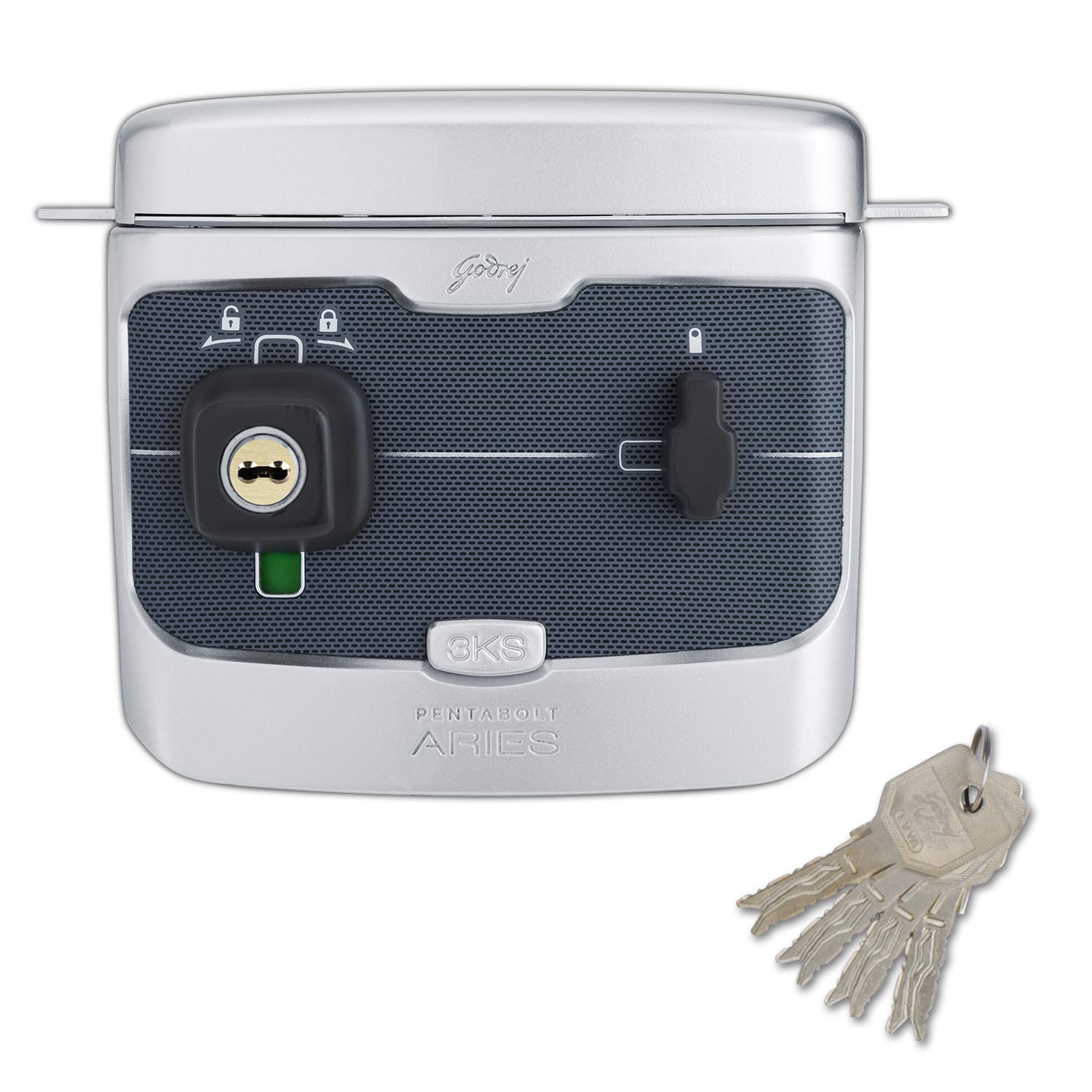 See full amazon price history chart for Godrej Rim Lock I Pentabolt Aries 3KS I 5 Bolts I 2C Deadbolt I for Home Main Door I Inside Opening Door l Left/Right Handed Doors I 4 Keys I 15 Year Warranty I Manual Locking I Roman Sliver Finish Godrej Rim Lock I Pentabolt Aries 3KS I 5 Bolts I 2C Deadbolt I for Home Main Door I Inside Opening Door l Left/Right Handed Doors I 4 Keys I 15 Year Warranty I Manual Locking I Roman Sliver Finish (B08GKFBLB6) Amazon Price History, Amazon Price Tracker