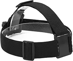 Generic Kit de Telefone Com Câmera Com Suporte Ajustável para Montagem Em Alça de Cabeça para Celular de Ação, Almofada de Espuma Preta Antiderrapante Confortável para Gravar Vídeos, para Várias