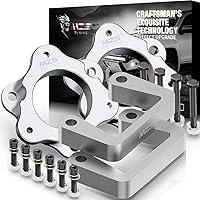 Vista 9 de MZS Kit de nivelación frontal de 1/2 pulgada Espaciadores de puntal de elevación compatibles con Tahoe Silverado Sierra Suburban Yukon
