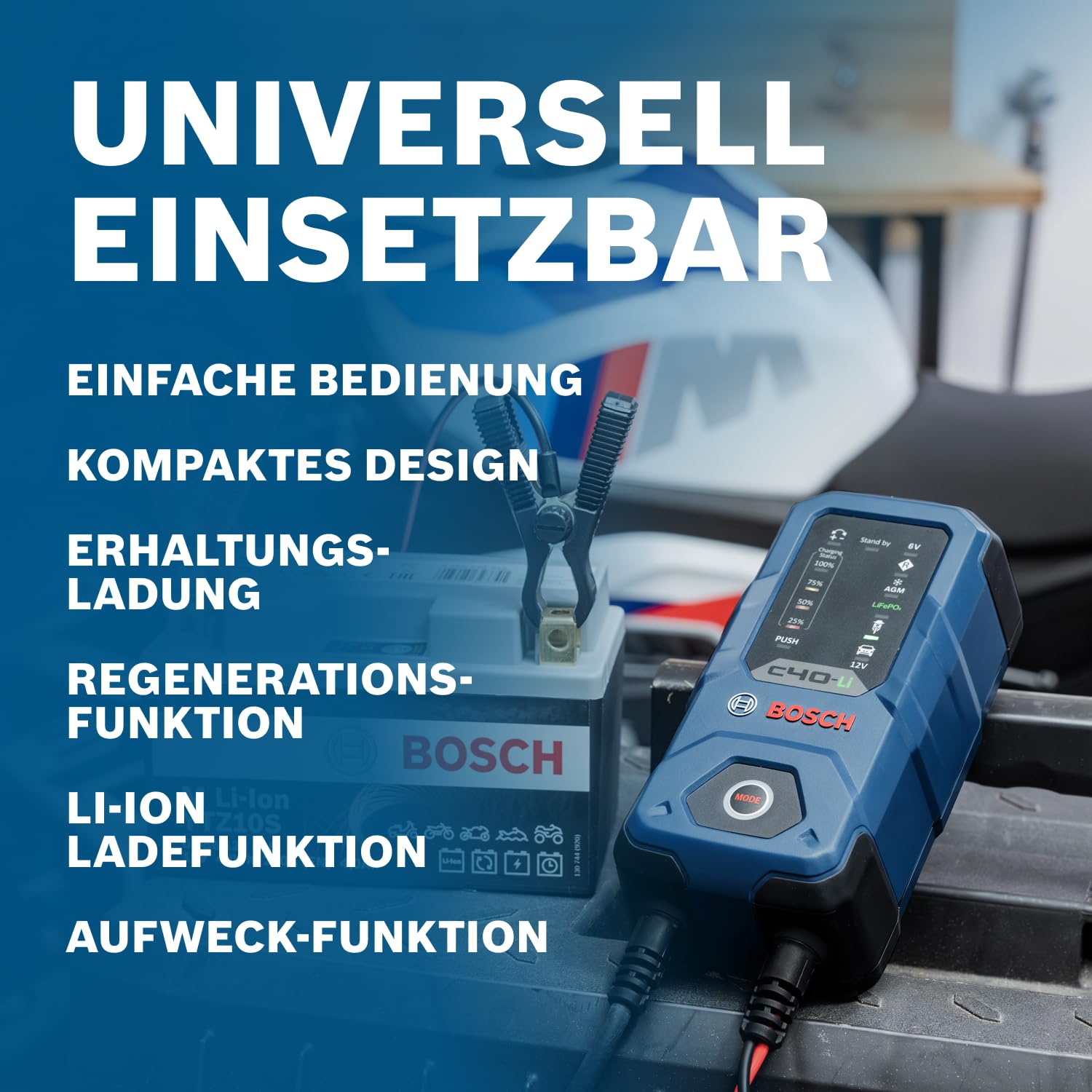 BOSCH Batterieladegerät 0189921040