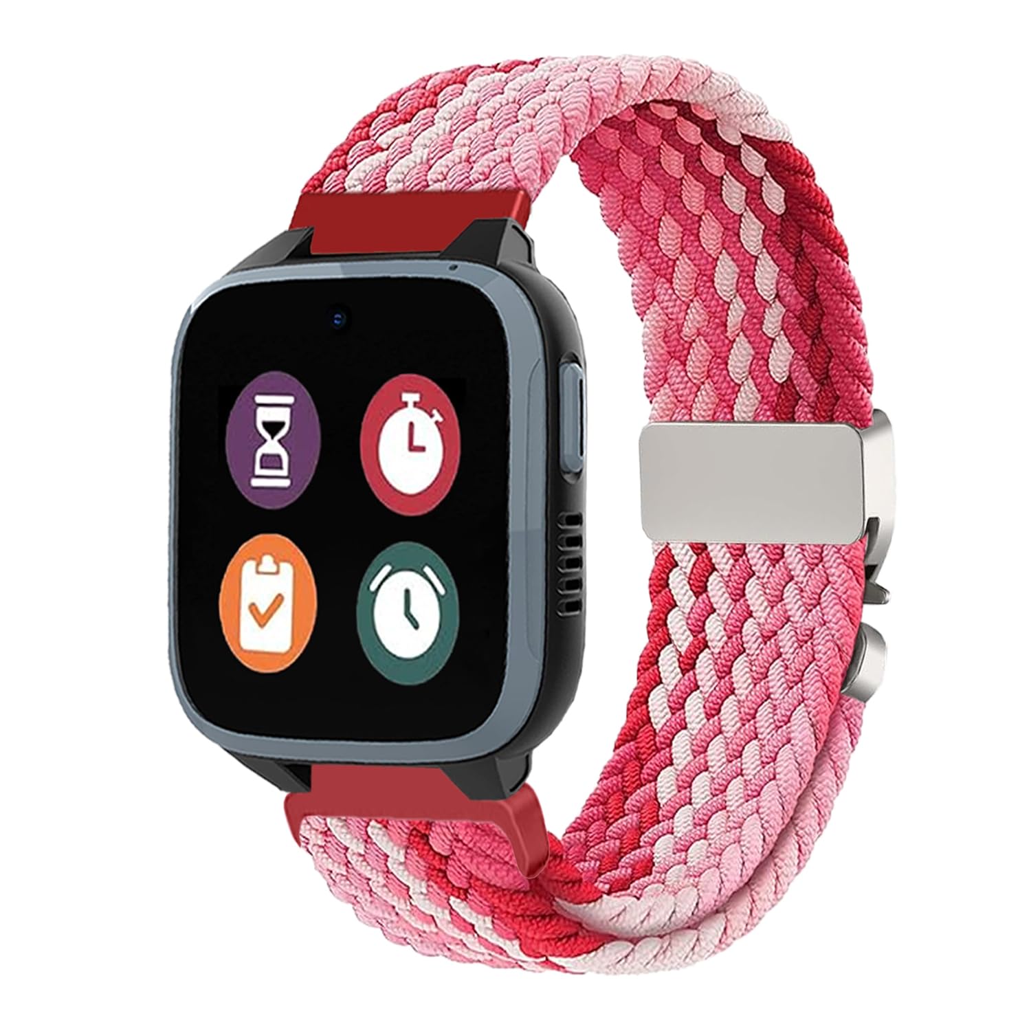 Aurrain 16MM Woven Nylon Watch Strap with XPLORA X5/X5 Play/XGO 2/XGO 3,Unisex woven nylon sports Watch Strap for children.