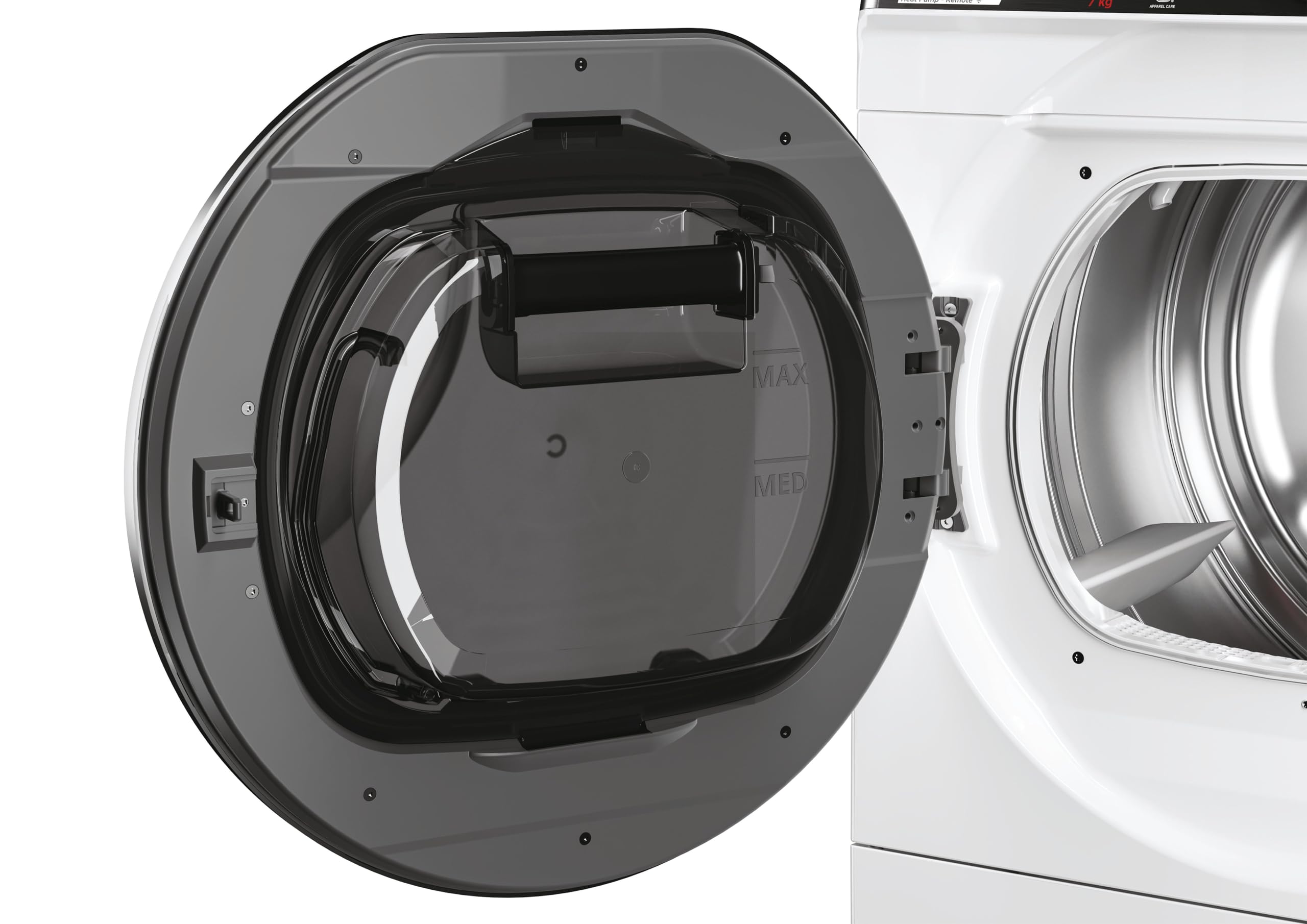 Hoover H-DRY 550 Asciugatrice Slim 7 Kg, Wi-Fi + Bluetooth, 15+1 Programmi, Sensore Umidità, EasyCase, AxLxP 85 x 59,6 x 47,7 cm, NR4 H7A2TCBEX-S