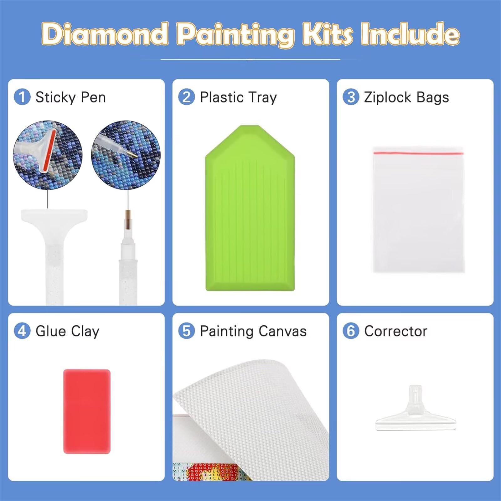 5D Diamond Painting Kit Completo Luna, Ragazza Diamond Painting Grandi Dimensioni 50x150cm, Fai da Te round Diamantini Crystal Art Bambini Adulti Paintings Kit, Home Wall Room Decor,Regalo Uomo ym-966