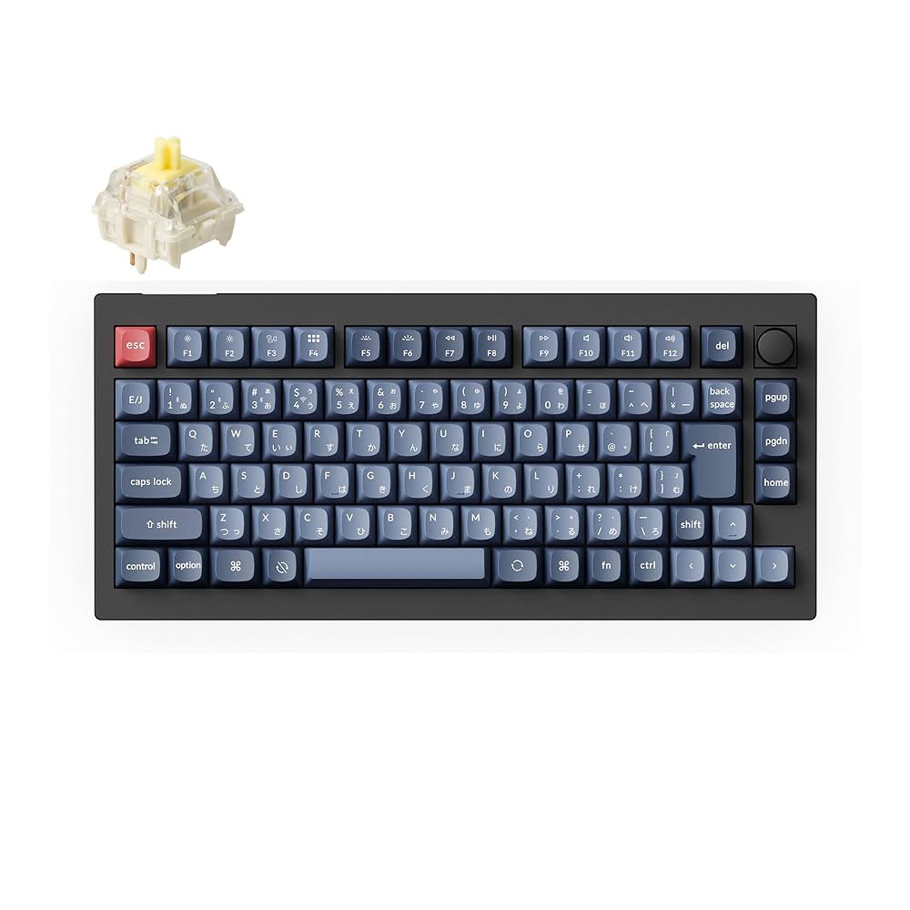 【使用4,5日｜定価¥20,900】Keychron V1 MAX キーボード Keychron V1 MAX QMK/VIA ワイヤレスカスタム・メカニカル
