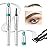 Eyebrow Pencil Eyebrow Microblading Pen Micro 4 Point Brow Pen Lift & Snatch Eyebrow Eye Makeup Long-Lasting Waterproof & Smudge-proof Natural Eyebrow Hair (Light Brown)