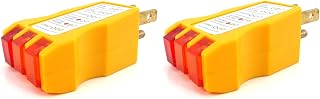 Outlet Circuit Receptacle Tester - Pack of 2