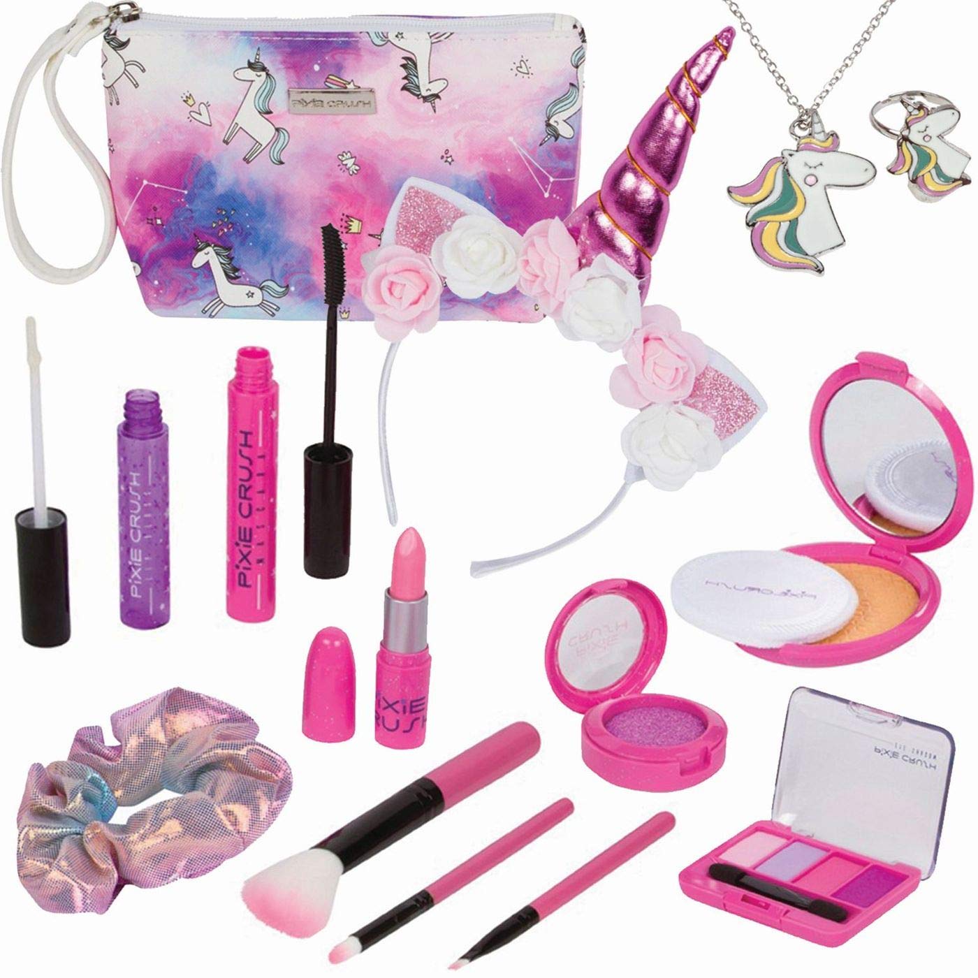 Buy PixieCrush Unicorn Beauty Pretend Makeup for Girls; Play Makeup for