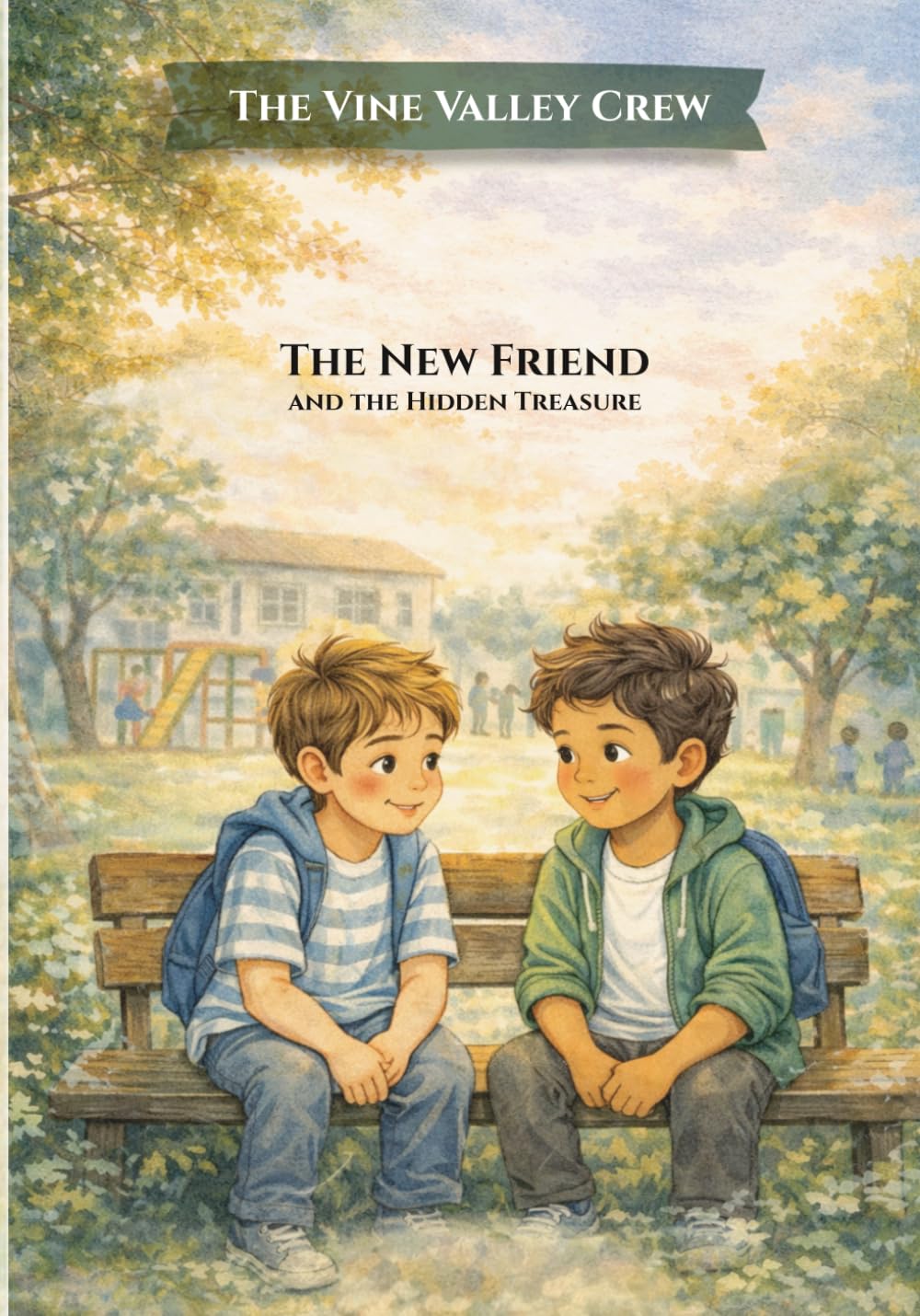 The New Friend and the Hidden Treasure: A Story About Friendship, Kindness, and Courage (The Vine Valley Crew)