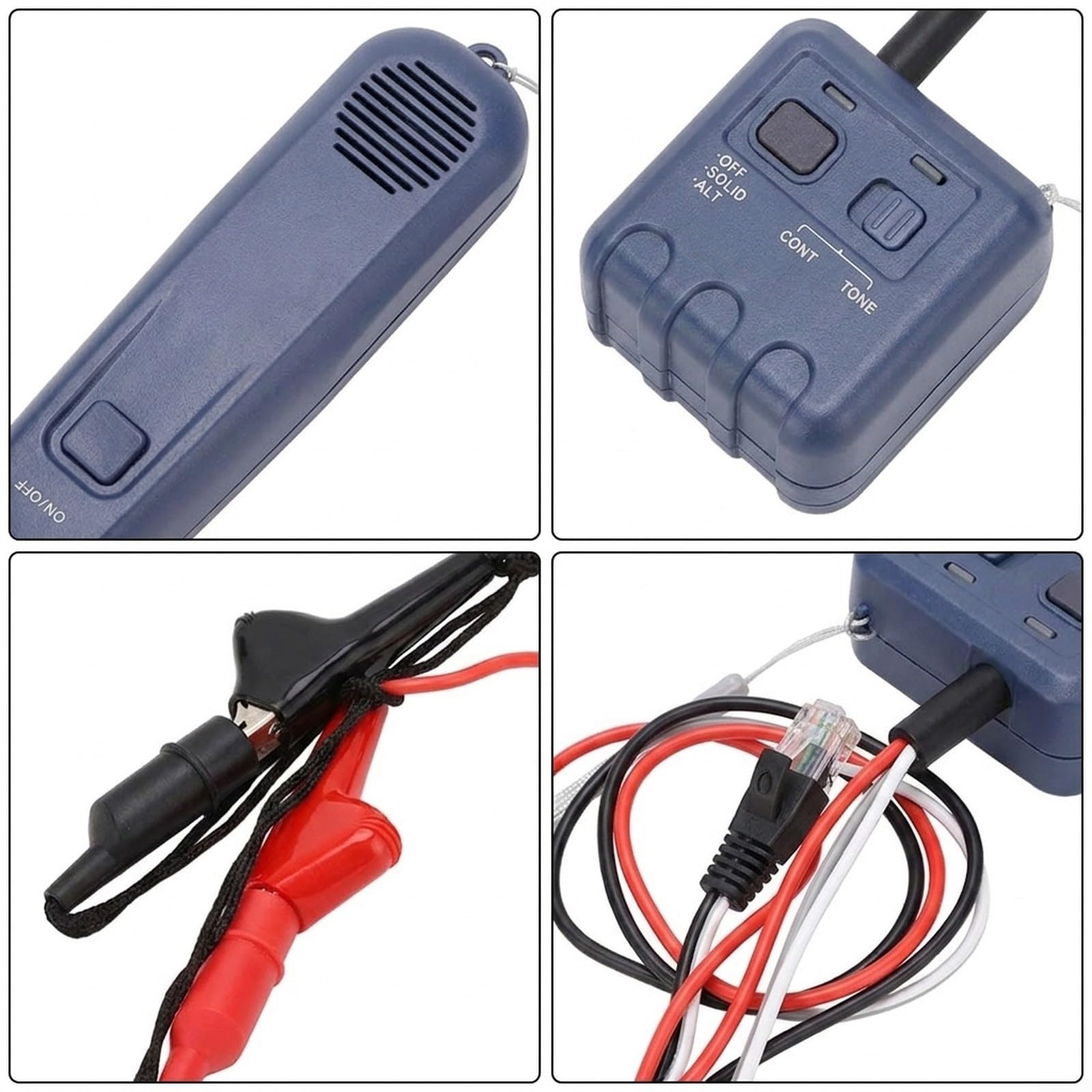 Kit sonda generatore di tono per tracciamento cavi 16km gamma