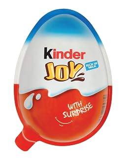 Kinder Joy Blue , Pack of 12, Chocolate, 240 Gram