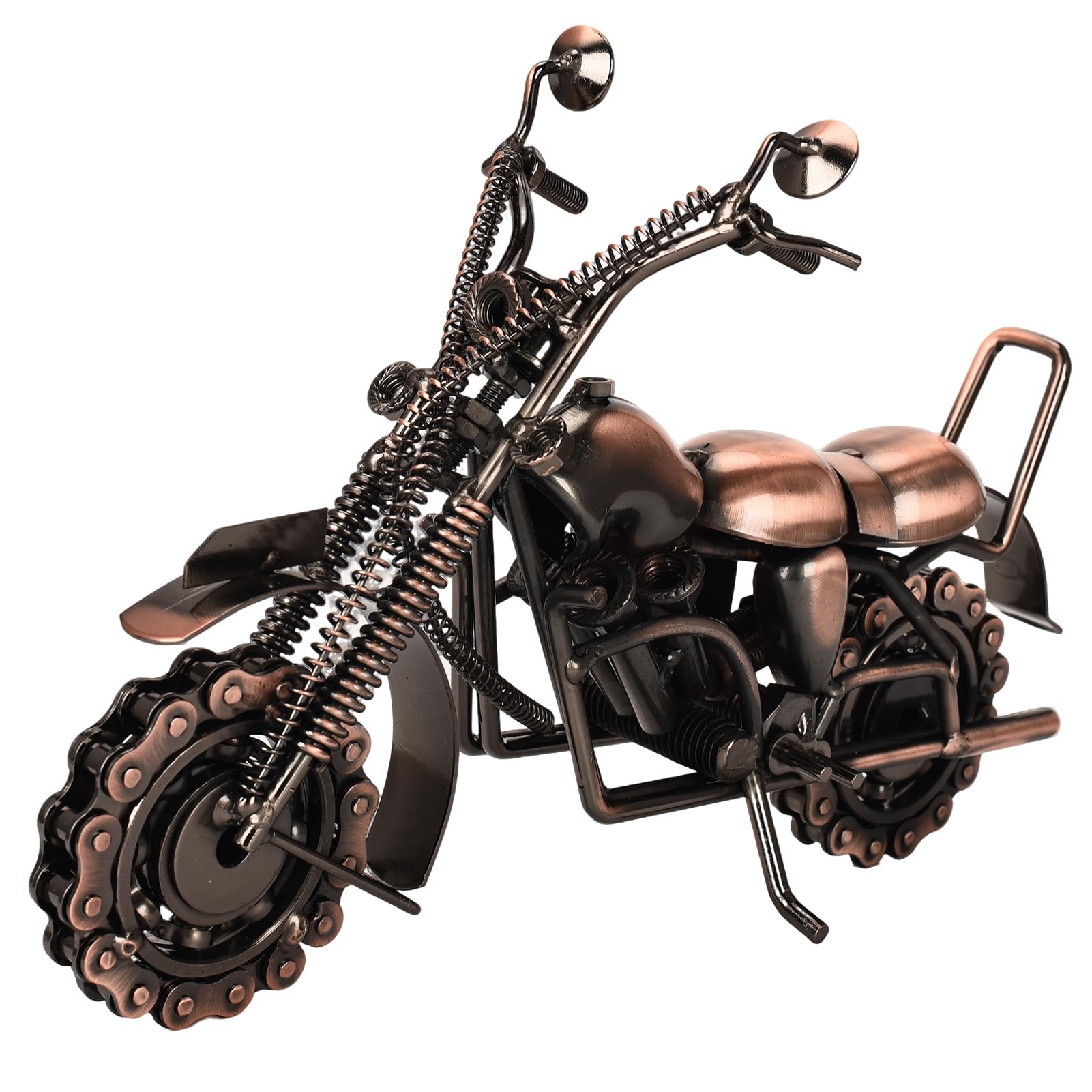 MOYODOR Metal Motorcycle Model - Collectible Moto Decor, Ideal Motorcycle Gifts for Men, Handcrafted Metal Replica for Study/Office/Living Room Decoration