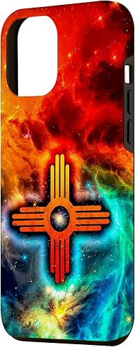 Miniatura 2 de iPhone 12 Pro Max Zia Sun Zia Pueblo Nuevo México Nativos Americanos Sagrado Símbolo Caso