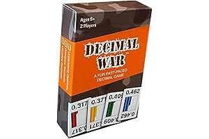 Fraction War Card Game: The Thrilling Strategy Game for Decimal Domination