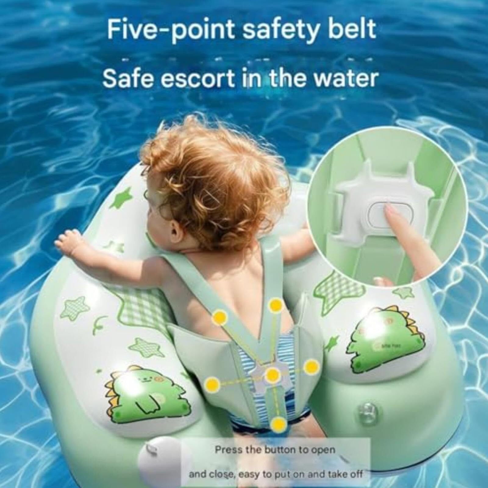 Flotador Piscina Infantil Hinchable con Asiento