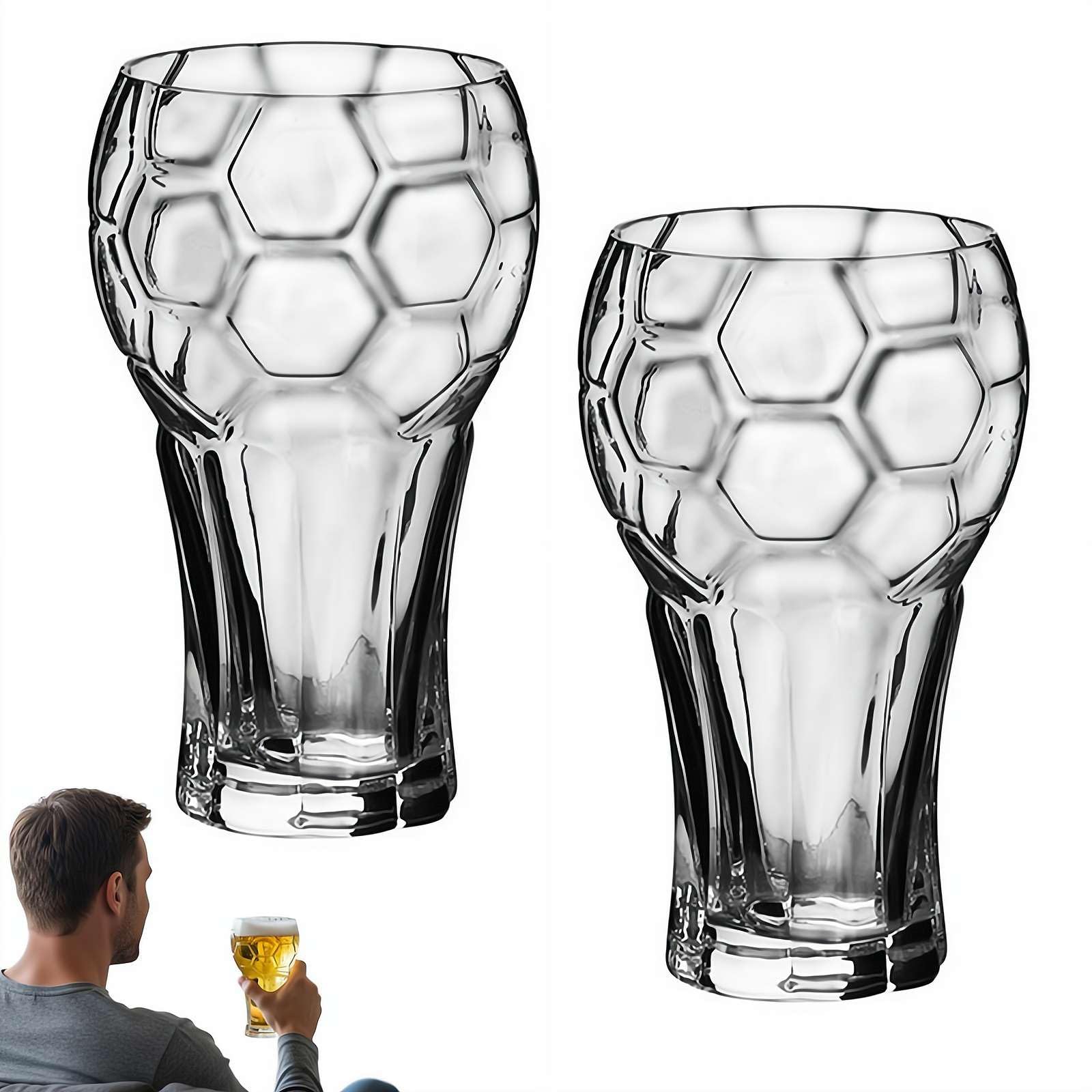 Amazon.co.jp: ビール グラス【2026新登場・サッカーファン向け