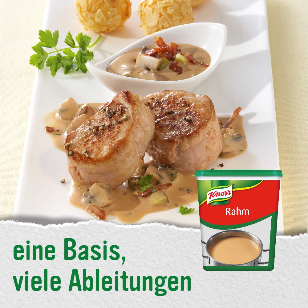 Knorr Rahmsauce (cremig, auch als Saucenbinder) 1er Pack (1 x 1 kg)