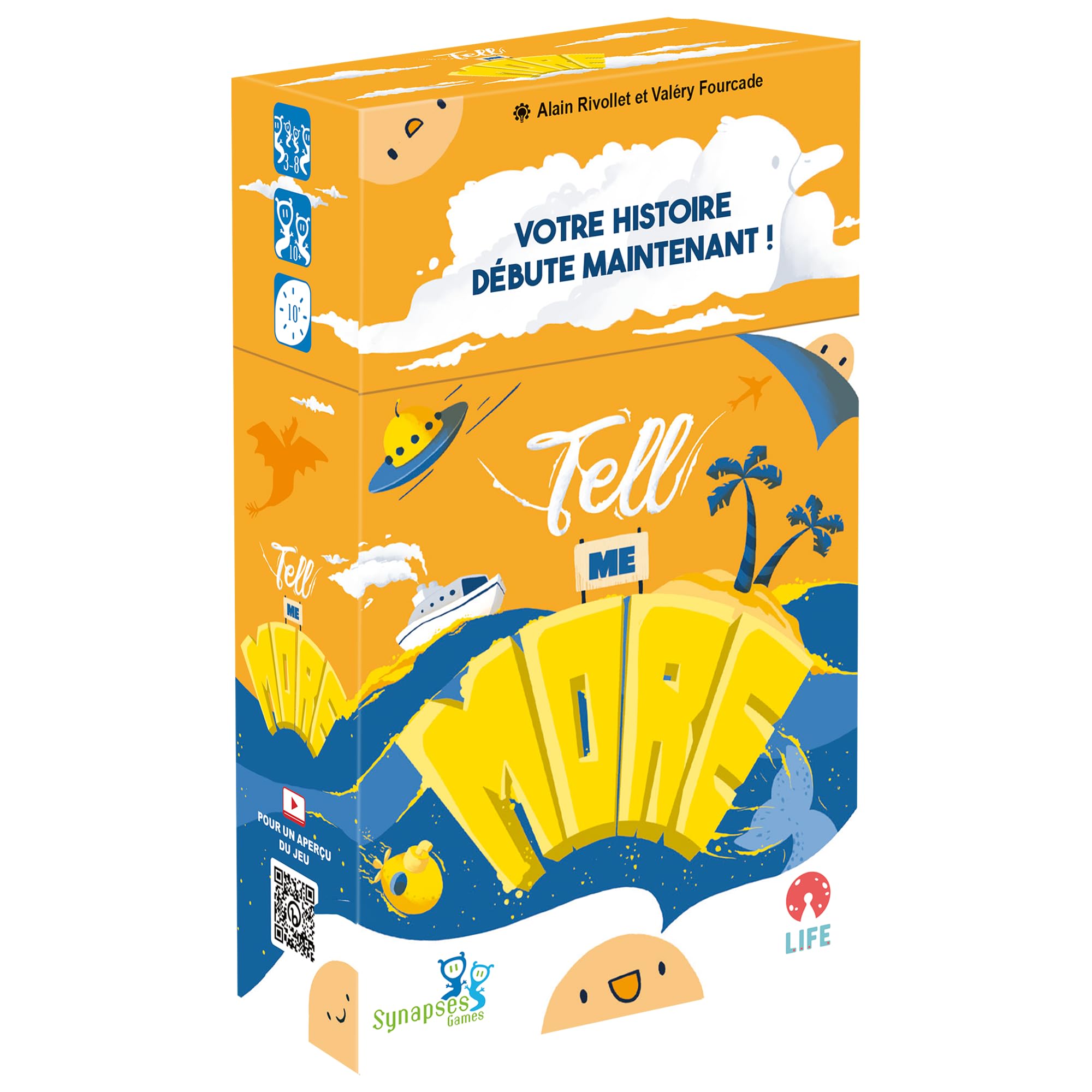Asmodee Play Punk Captain Flip - Gioco da tavolo per 2-5 giocatori, 8