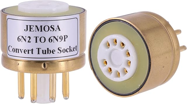 Convert Tube Socket 6N2 6N6 6DJ8 6922 ECC88 TO 6N9P 6N8P 6SN7 Vacuum Tube DIY Audio Vintage Amplifier Convert Socket Adapter 1PC