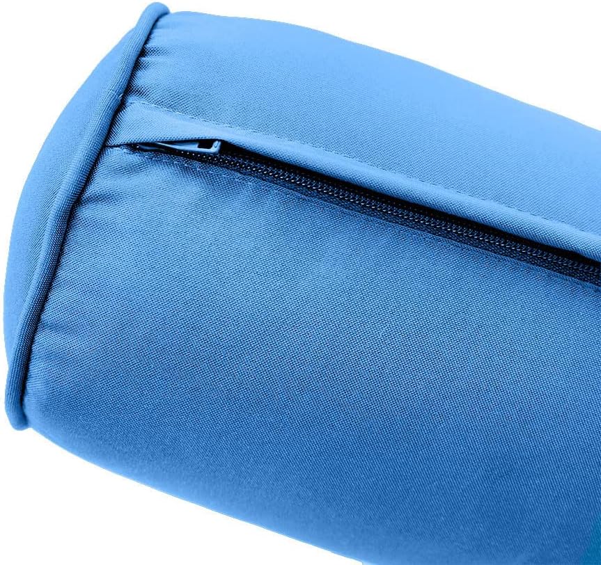 Prolinemax Style5 Twin-XL Size 3PC Pipe Trim Outdoor Daybed Mattress Cushion Bolster Pillow SlipCover Complete Set AD102
