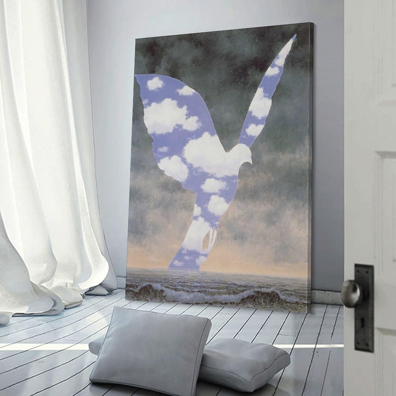 Amazon.co.jp: Rene Magritte ルネ・マグリットの有名な絵画「大家族