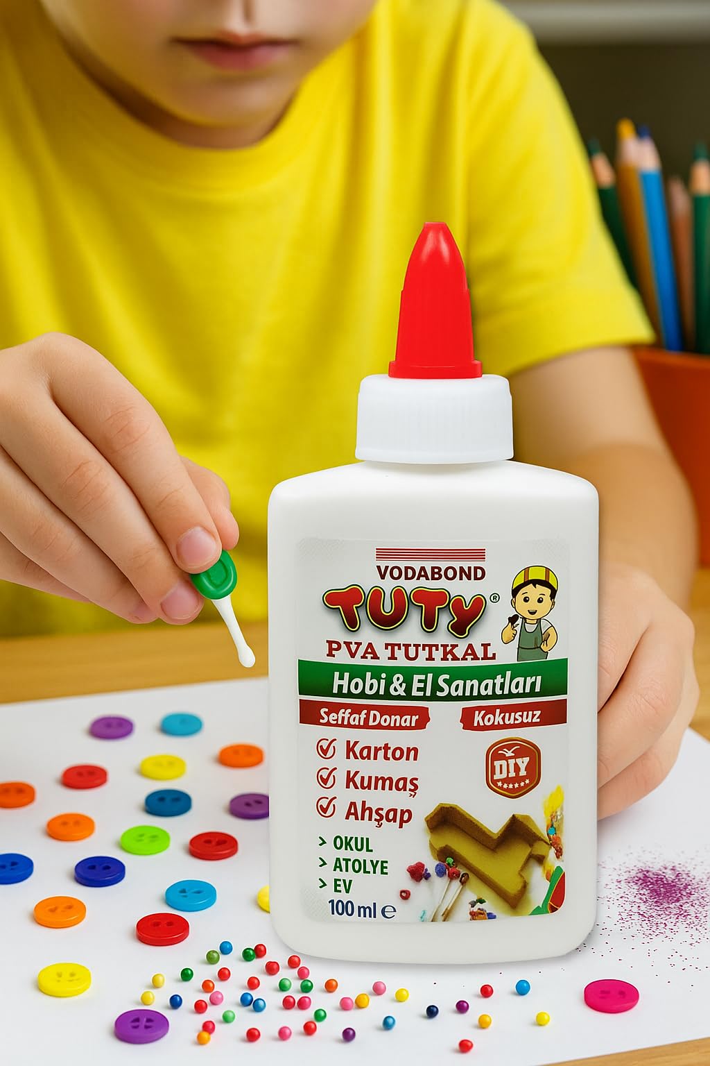 VODABOND TUTY PVA TUTKAL 100 ML ŞEFFAF DONAR