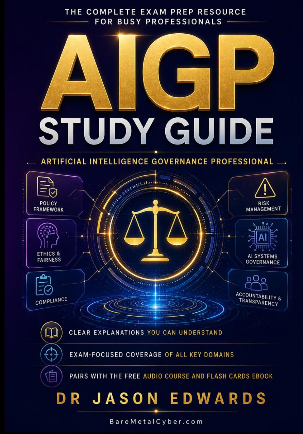 AIGP For Busy People: The Busy Candidate’s Playbook for Passing the IAPP AIGP Exam (Bare Metal Cyber Study Guides)