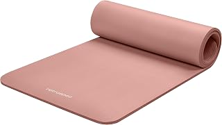 Retrospec Solana Extra Thick 1/2in Non-Slip Yoga Mat with Strap - 72x24in Pilates Workout Mat, BPA-Free, Durable & Easy Clean