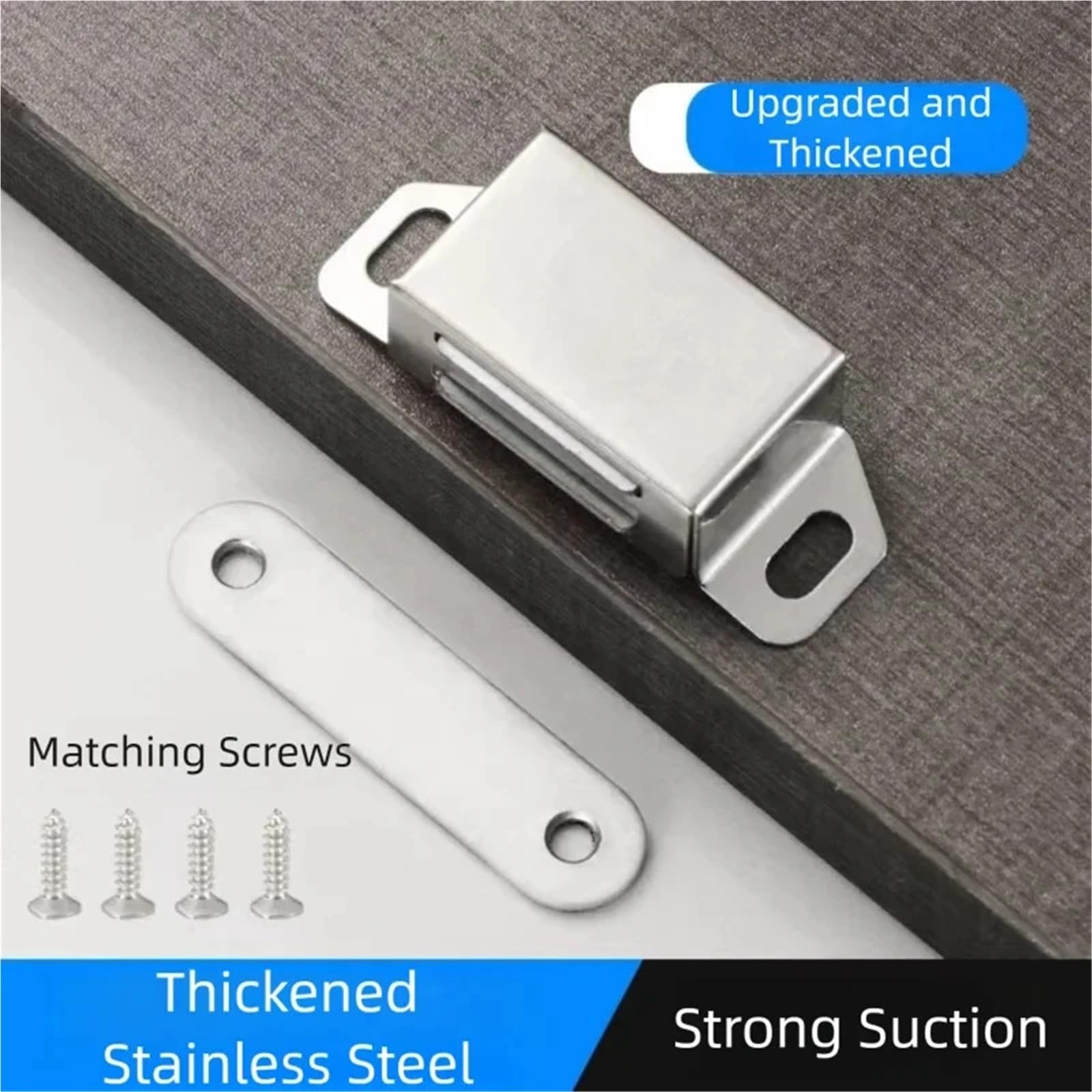 Fibbia magnetica for porta in acciaio inossidabile for armadi