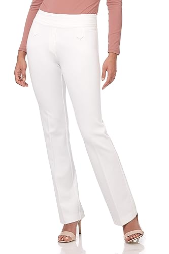 Rekucci Women's Secret Figure Pull-On Knit Bootcut Pant w/Tummy Control