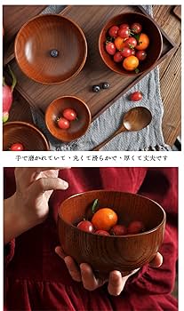 昭和レトロ 古道具 和食器 盛込椀 盛椀 特大 お椀 食器 古民家 盛り付け Amazon.co.jp: 木製 お椀 汁椀 木製食器 保温 和風 味噌汁椀